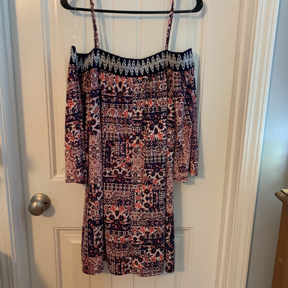 Off the shoulder dress